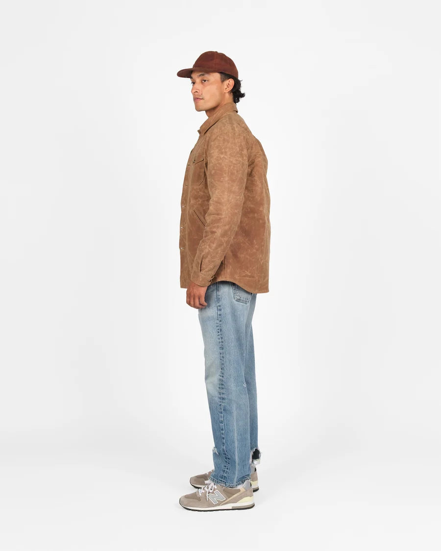 Crissman Overshirt - Waxed Canvas - Field Tan by Dehen 1920