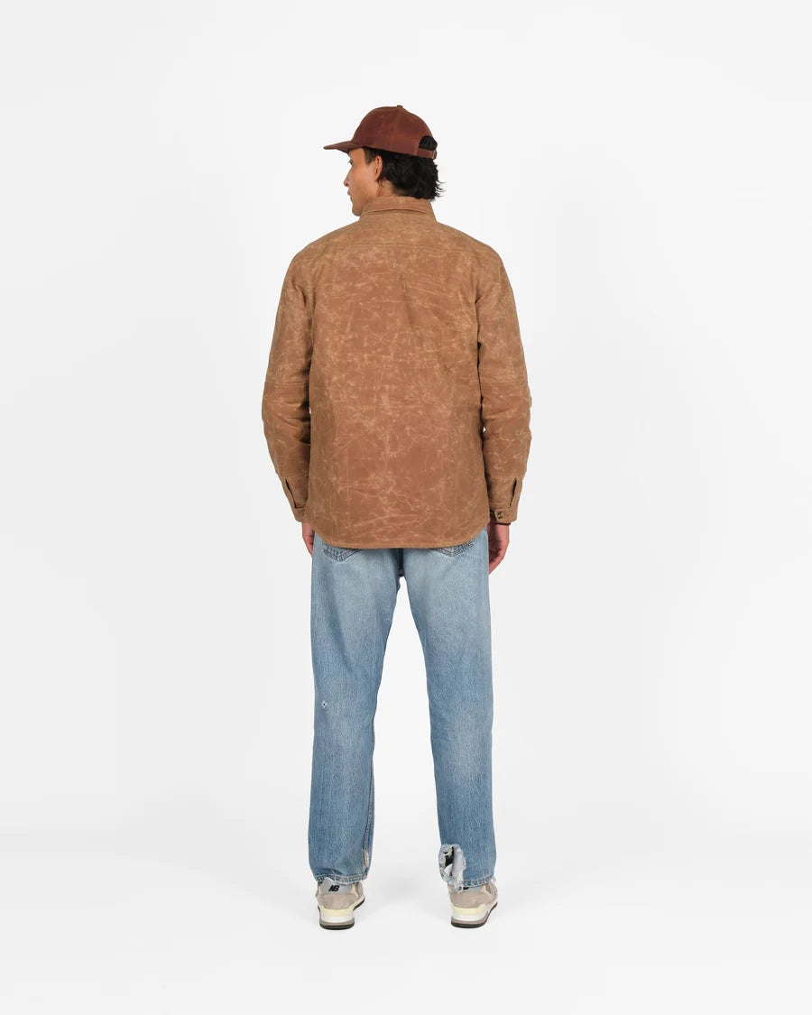 Crissman Overshirt - Waxed Canvas - Field Tan by Dehen 1920