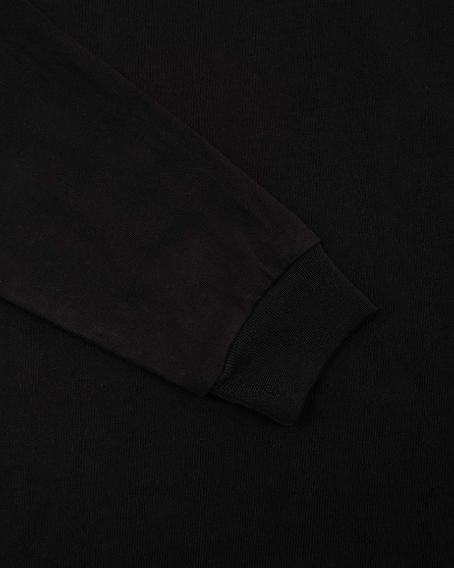 Heavy Duty L/S Tee w/Cuff - Black by Dehen 1920