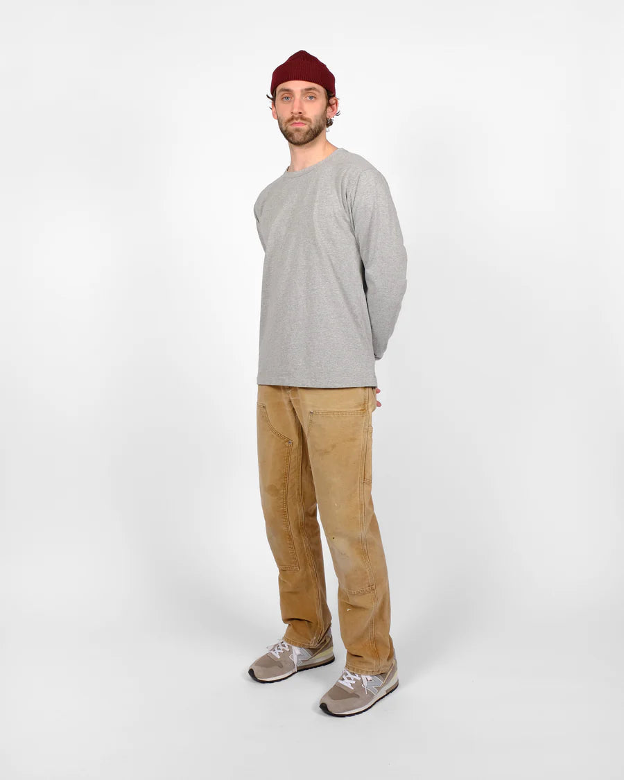 Heavy Duty L/S Tee w/Cuff - Heather by Dehen 1920