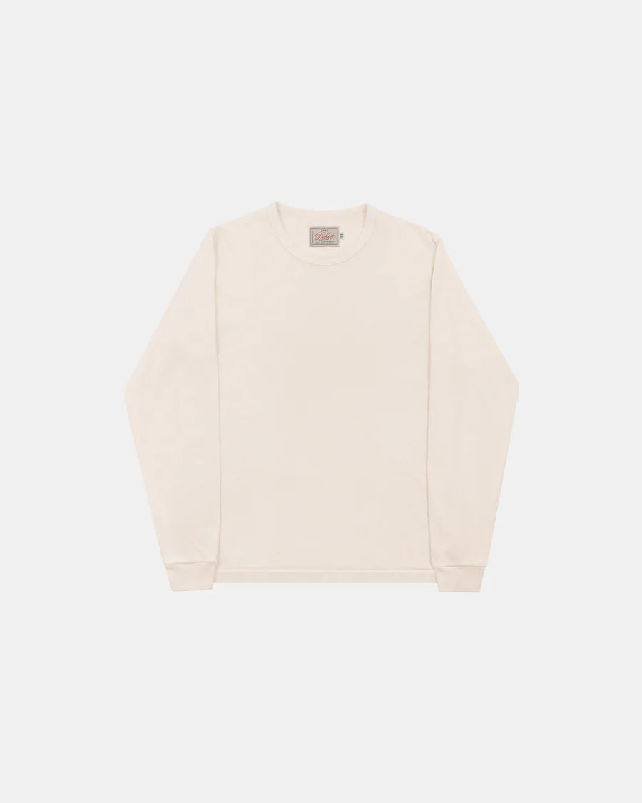 Heavy Duty L/S Tee w/Cuff - Natural by Dehen 1920