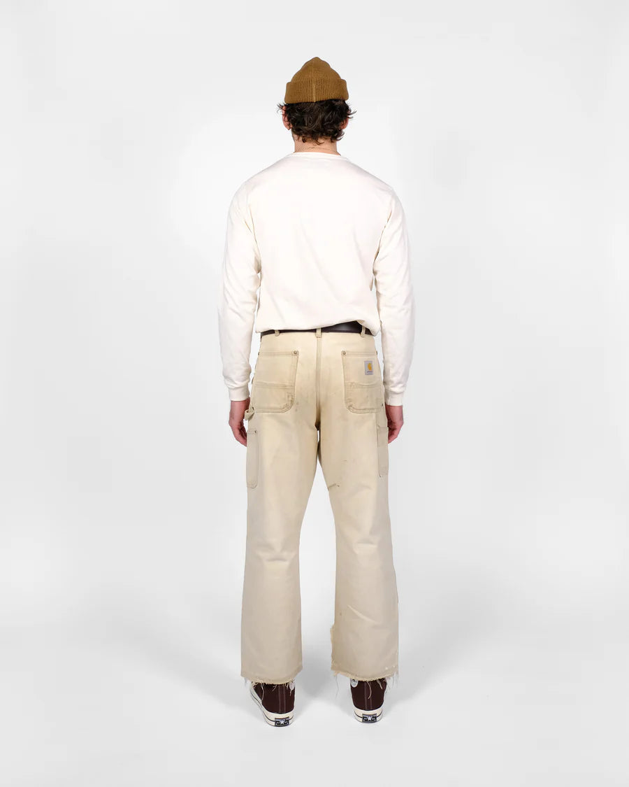 Heavy Duty L/S Tee w/Cuff - Natural by Dehen 1920