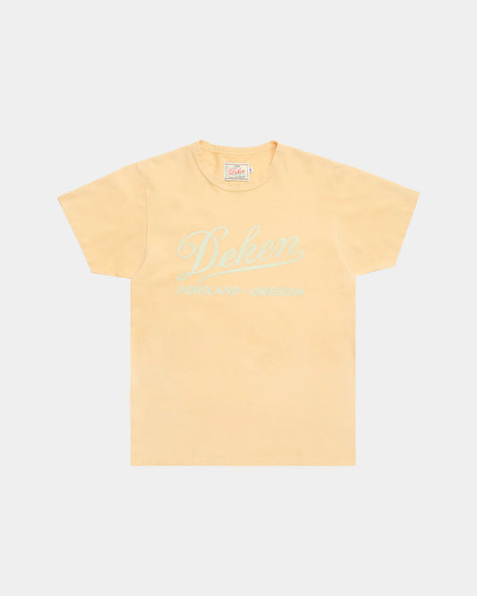 Vintage Script Tee - Palomino by Dehen 1920
