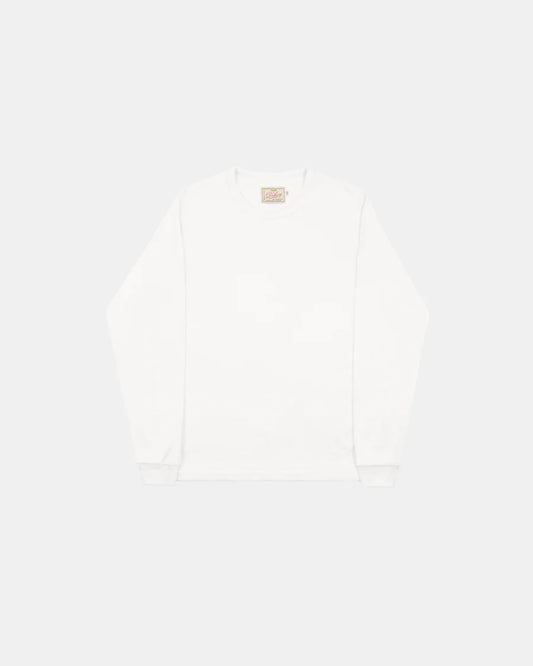 Heavy Duty L/S Tee w/Cuff - White by Dehen 1920