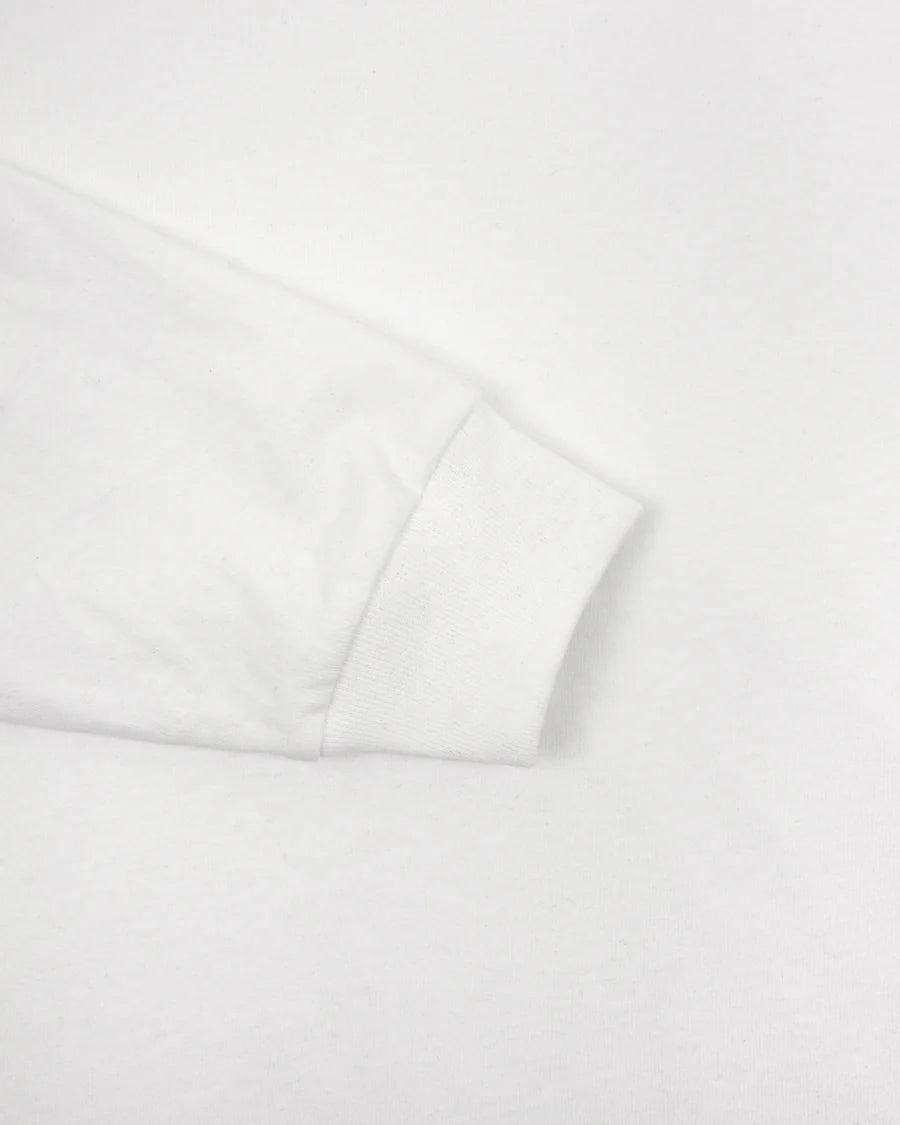 Heavy Duty L/S Tee w/Cuff - White by Dehen 1920