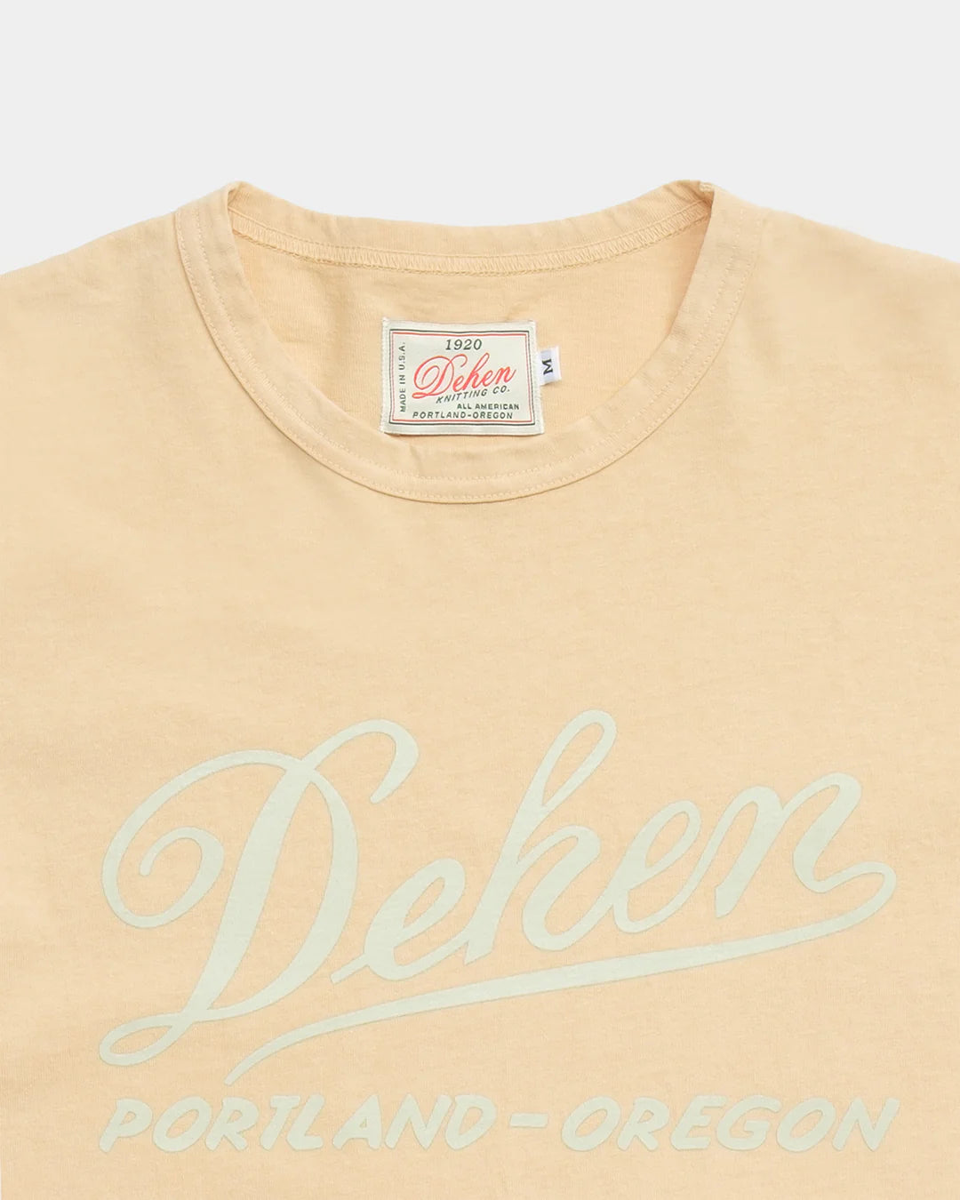 Vintage Script Tee - Palomino by Dehen 1920