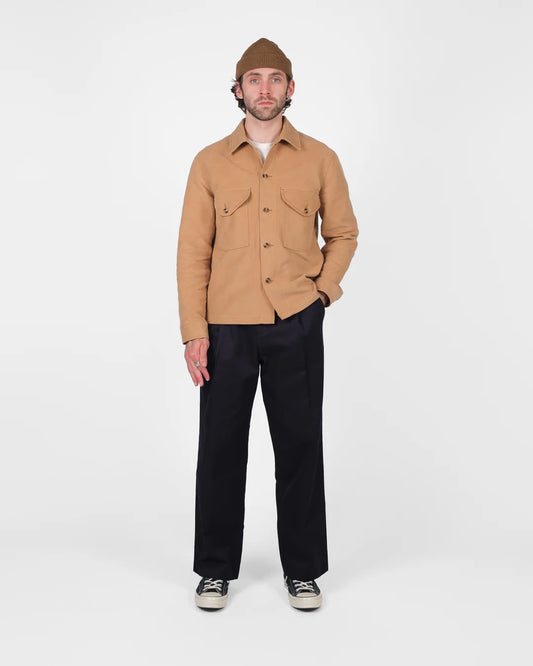 Skyline Overshirt - Camel by Dehen 1920