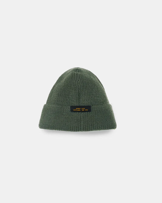 Wool Knit Watch Cap - Spruce by Dehen 1920