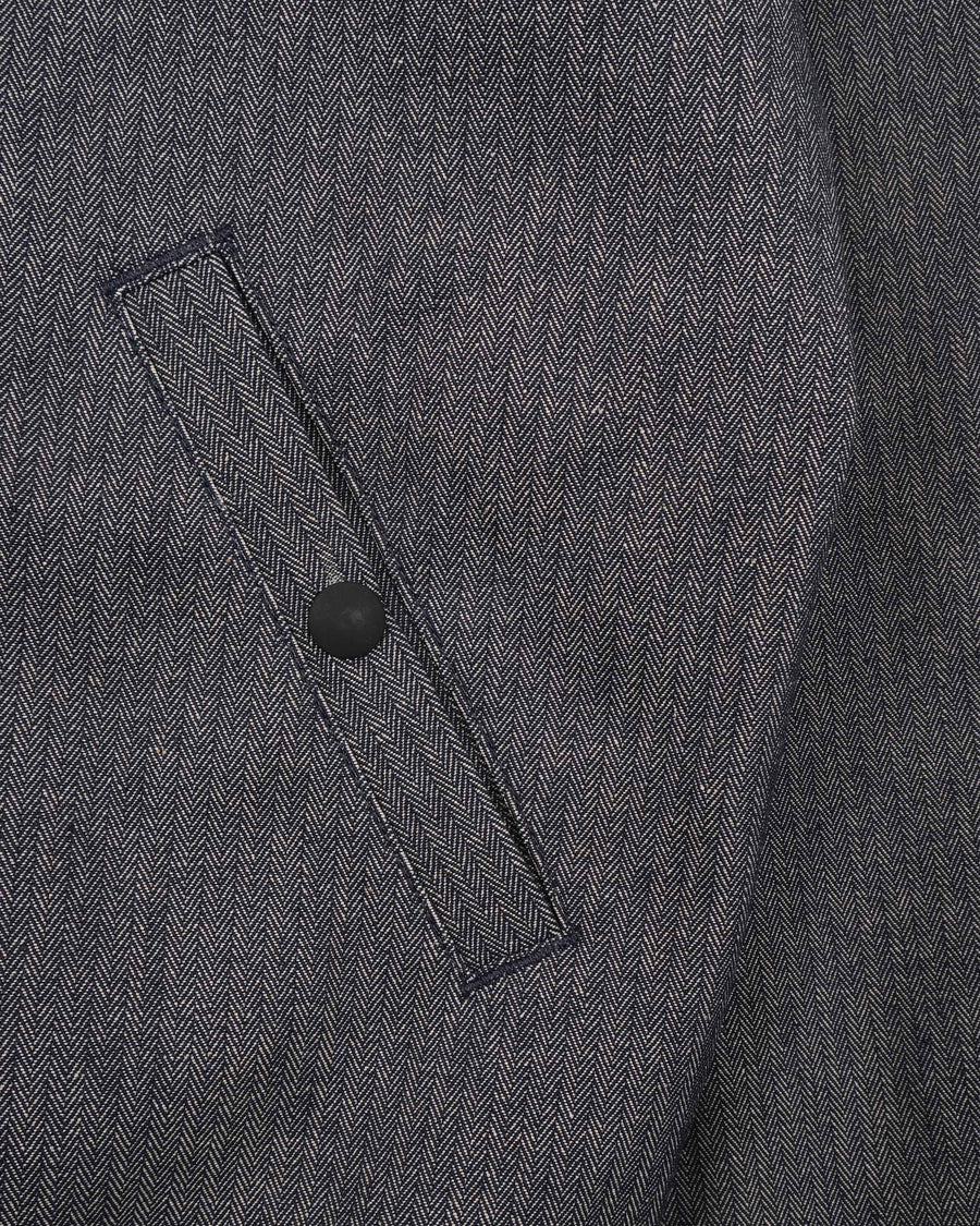 Weekender Jacket - Indigo Herringbone Bull Denim by Dehen 1920