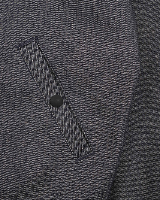 Weekender Jacket - Indigo Herringbone Bull Denim by Dehen 1920
