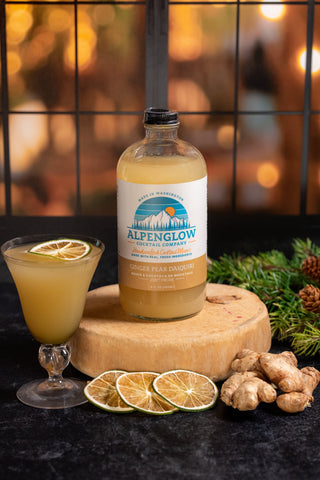 Ginger Pear Daiquiri Mix by Alpenglow Cocktail Company