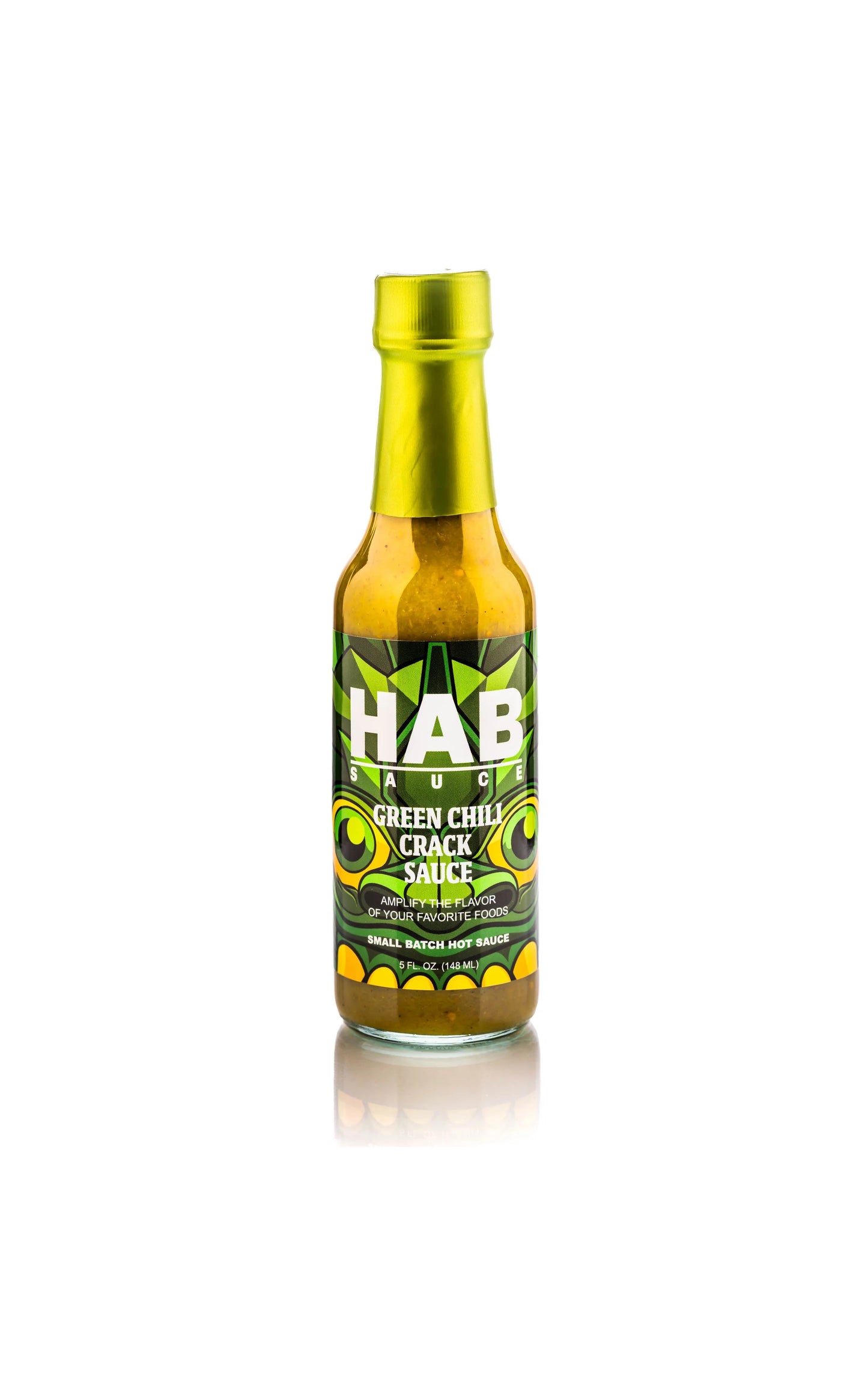 5oz Green Chili Crack Sauce by HAB Sauce