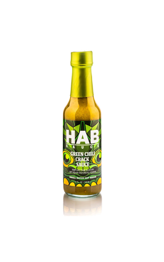 5oz Green Chili Crack Sauce by HAB Sauce