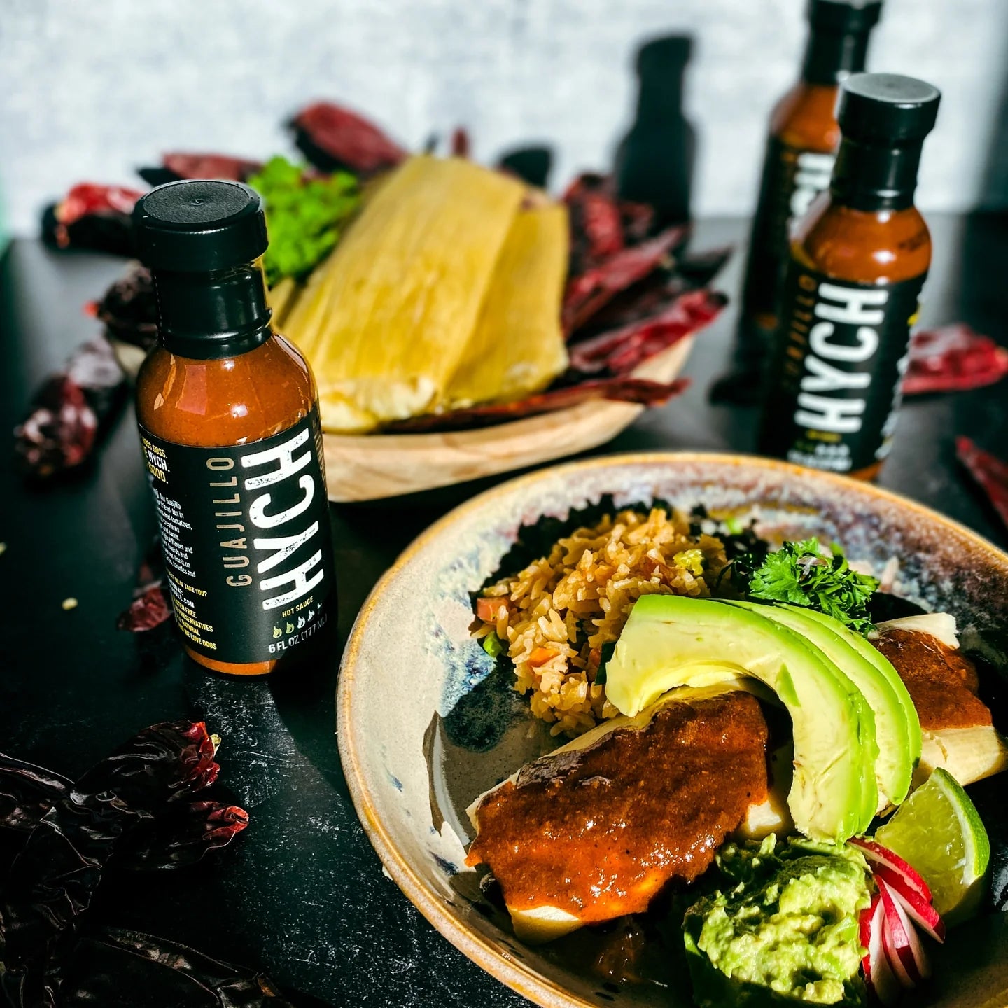 Guajillo Smokey Roasted Pepper Sauce by HYCH