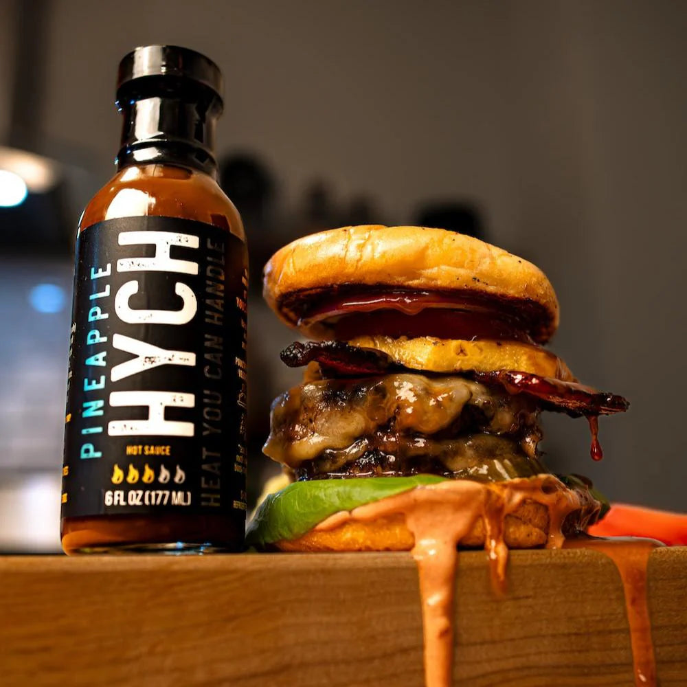 Pineapple Roasted Garlic Habanero Sauce by HYCH