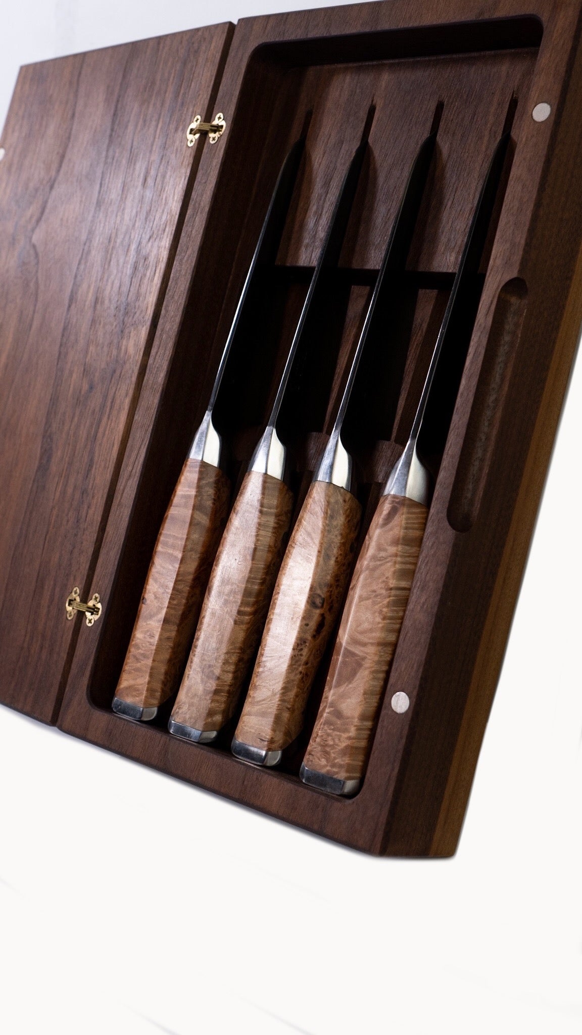 4-Piece Steak Knife Set by STEELPORT