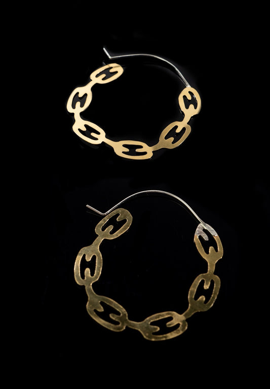 Six Link Hoops Brass by Vittrock