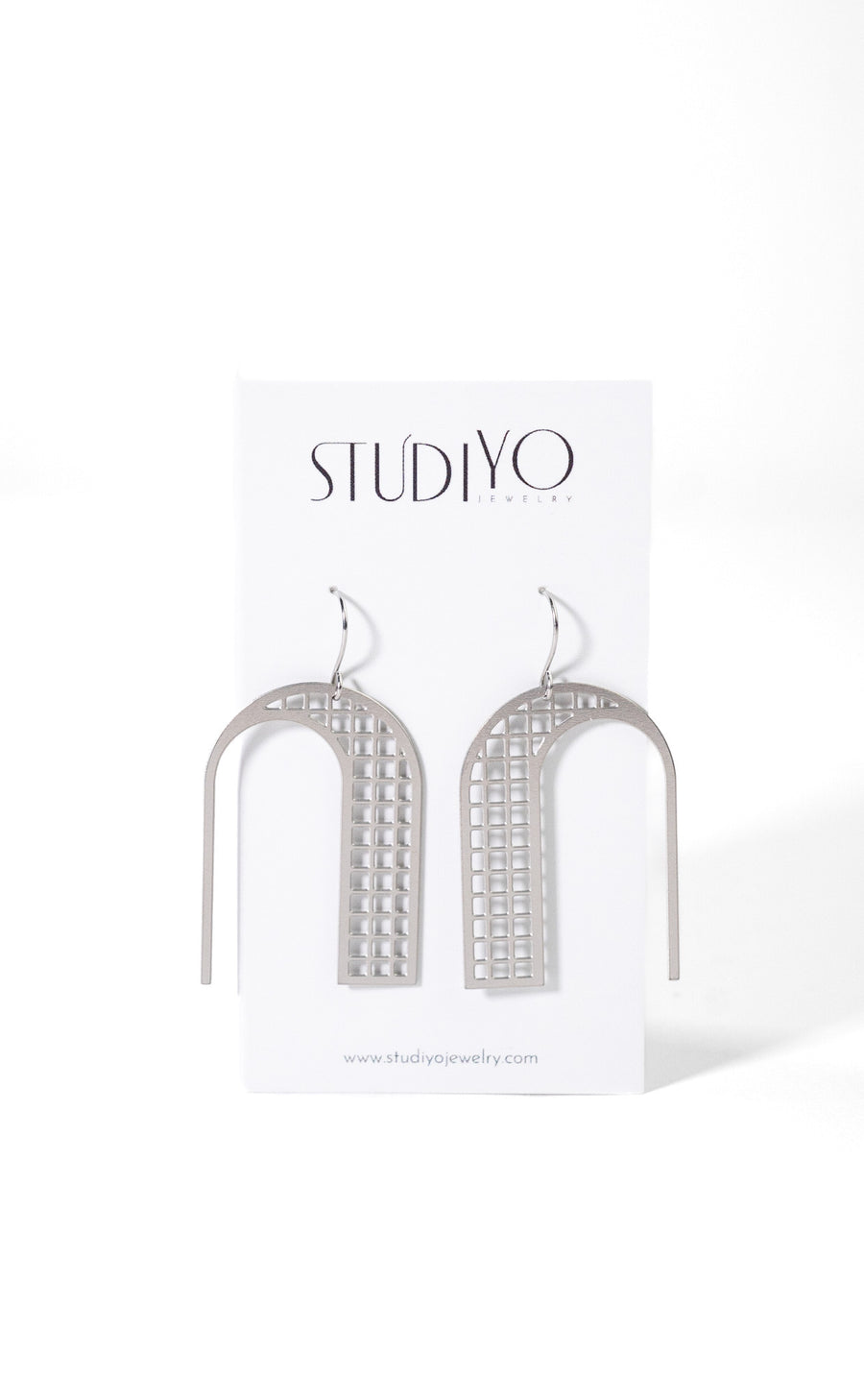 Porte Earrings Stainless Steel by Studiyo Jewelry