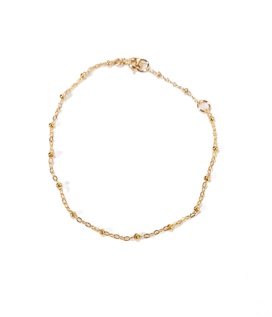 Daisy Bracelet (14k GF) by Lace & Pearls Jewelry