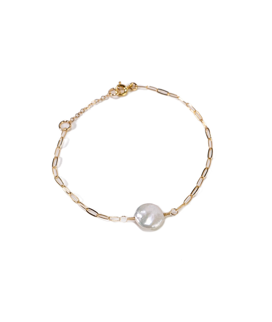 Talia Bracelet (14k GF) by Lace & Pearls Jewelry