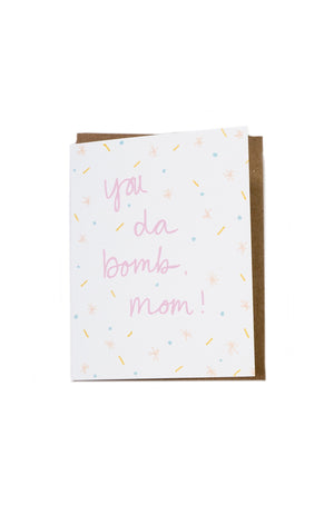Bomb Mom Card by Maija Rebecca