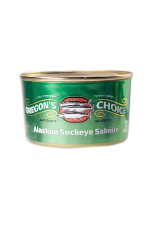 Alaskan Sockeye Red Salmon 7.5oz Can by Oregon's Choice