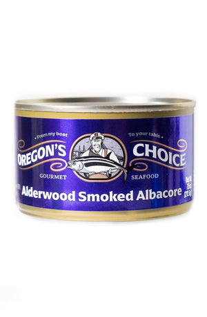 Alderwood Smoked Albacore Tuna 7.5oz Can by Oregon's Choice