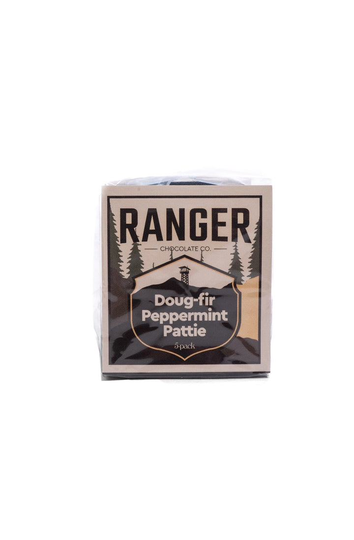 Doug Fir Peppermint Patties 5 pack by Ranger Chocolate