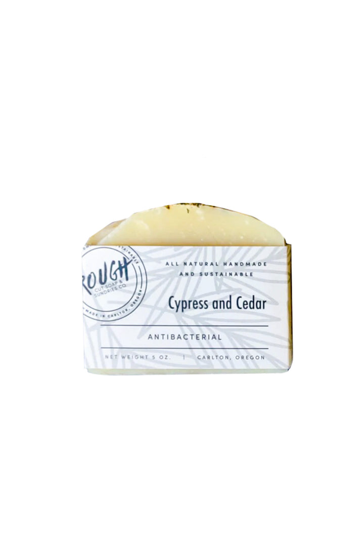 Cypress & Cedar Soap DISC by Rough Cut Soap & Sundries