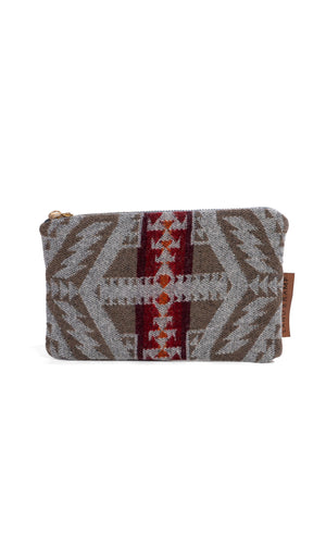 Carry All Pouch Sunset/Brown Geo Wool by Land & Kamp