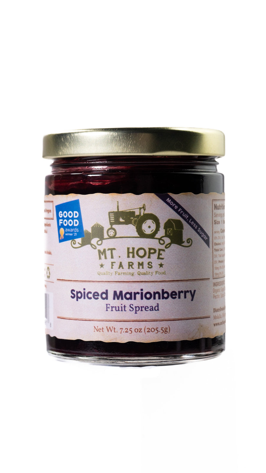 Spiced Marionberry Fruit Spread by Mt. Hope Farms
