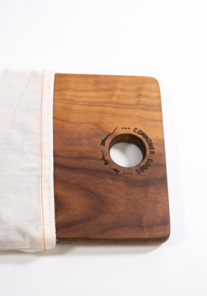 Small Walnut Cutting Board by Commoner Goods