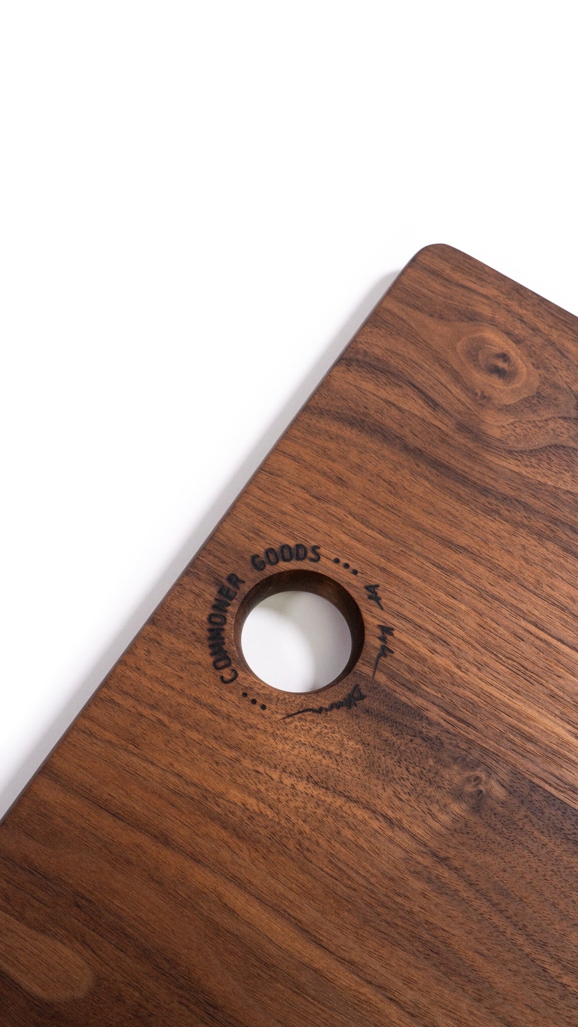 Medium Walnut Cutting Board by Commoner Goods