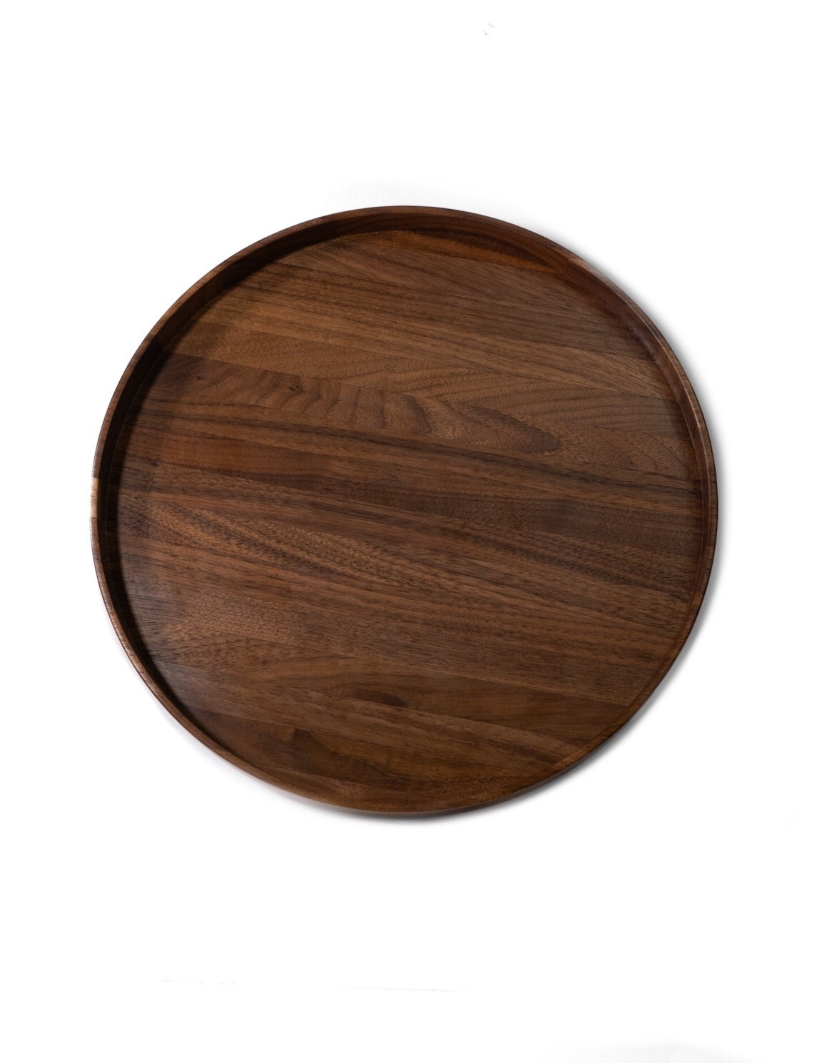 12x1.25in Walnut (sap wood) Platter by Bowlsmith