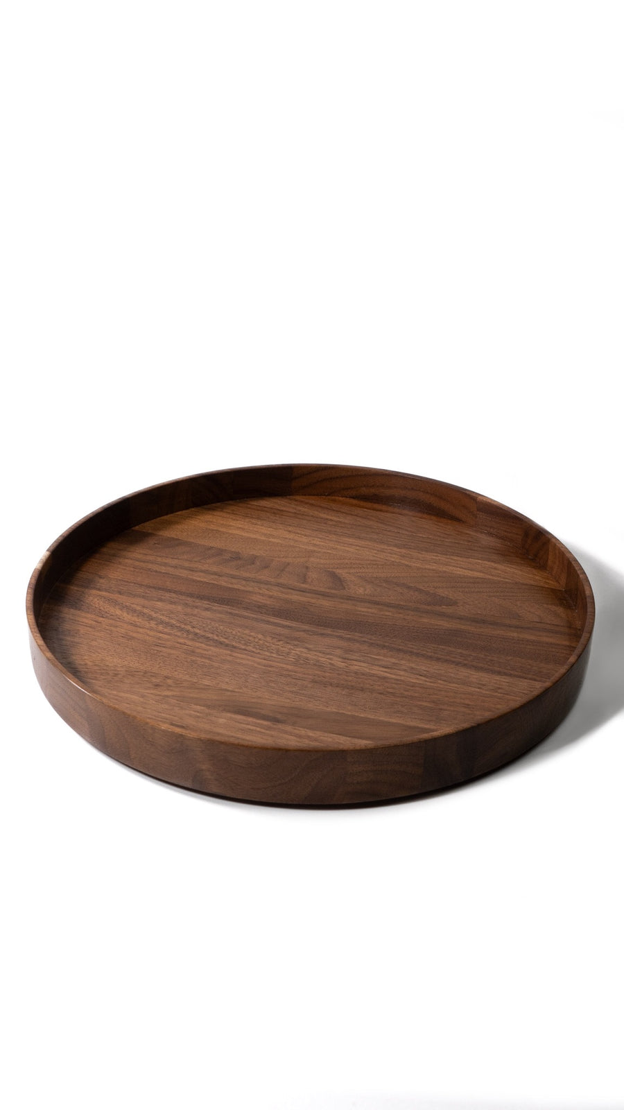 12x1.25in Walnut (sap wood) Platter by Bowlsmith