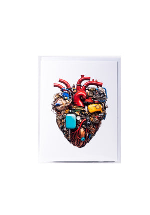 The Mechanic Heart Card by Lumbering Shenanigans