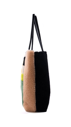 Playground Shearling Tote by Primecut