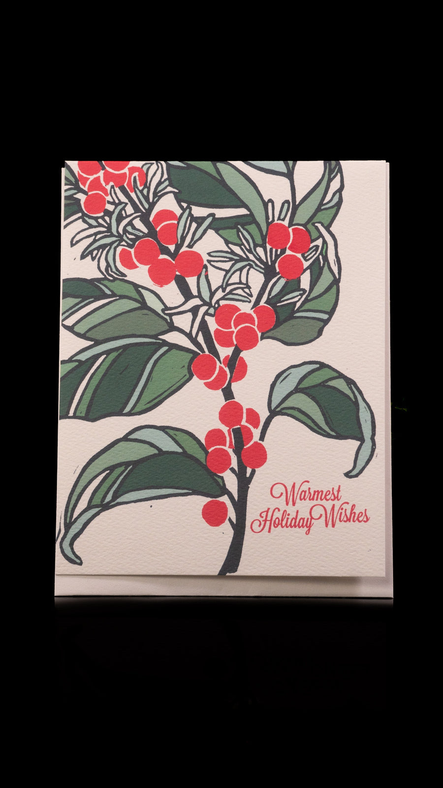 Warmest Holiday Wishes Card by Little Green