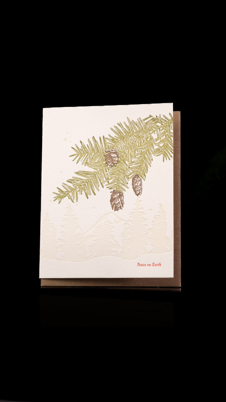 Joy & Peace Holiday Card by Little Green