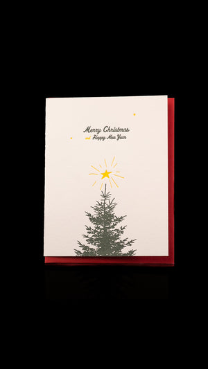 Merry Christmas Tree Card by Lark Press