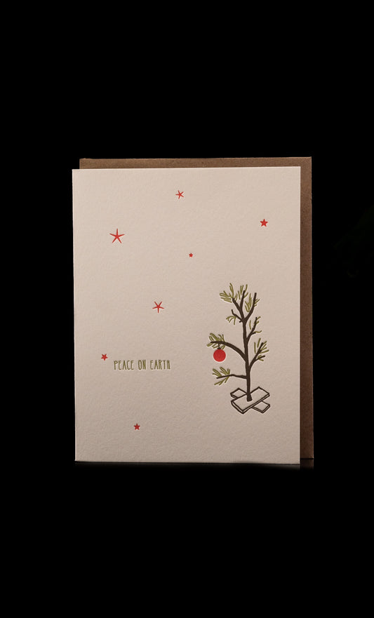 Tiny Tree Card (holiday) by Lark Press