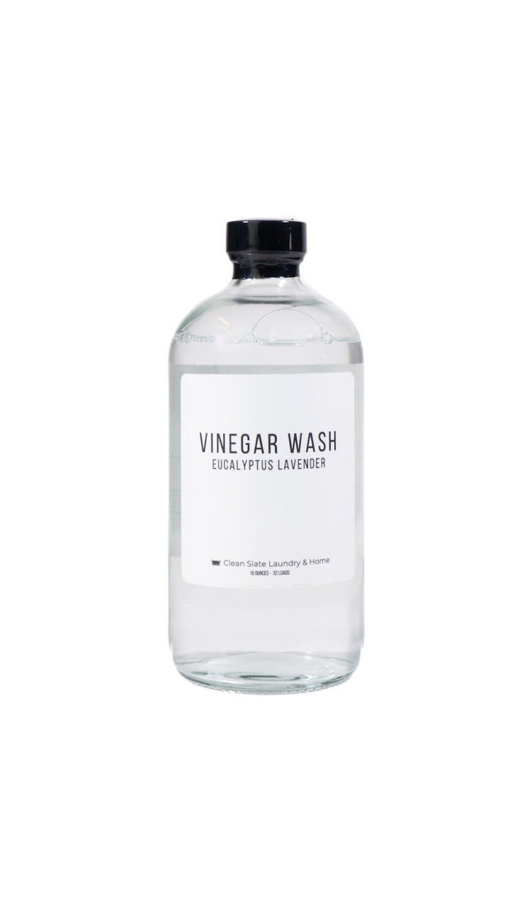 16oz Eucalyptus Lavender Vinegar Wash by Clean Slate Laundry & Home