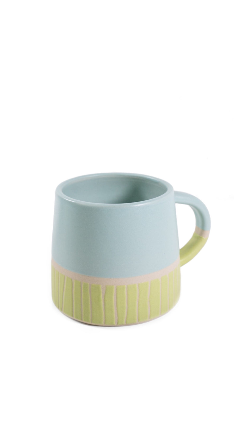 Mug w/Vertical Stripes by Theresa Arrison