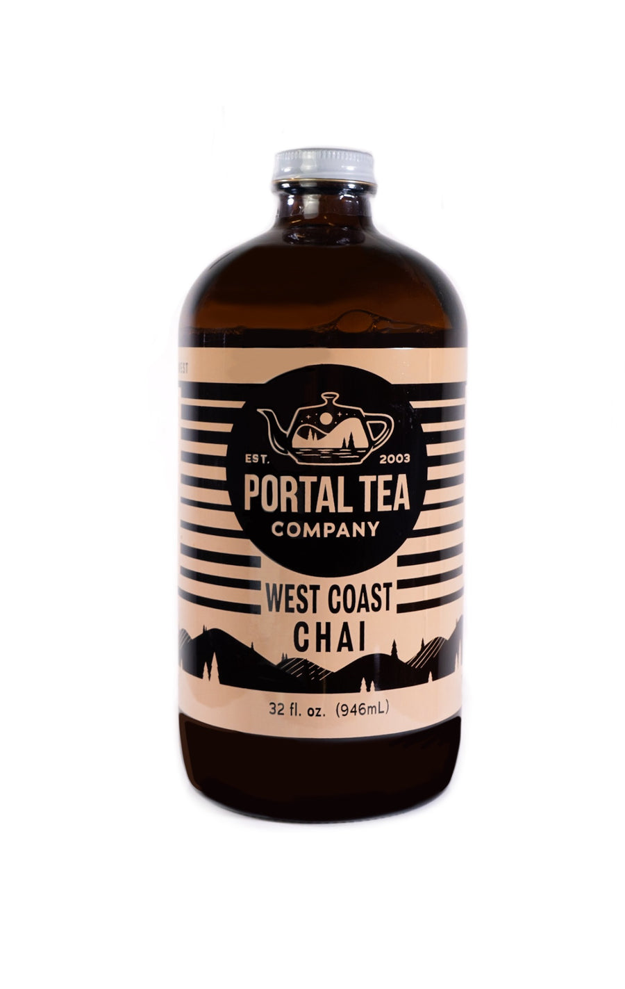 West Coast Chai Concentrate 32 oz by Portal Tea Co.