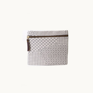 Flat Medium Zipper Pouch by Kiriko