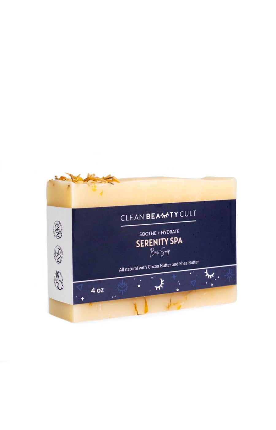 Lemongrass-Calendula Serenity Spa Bar Soap by Clean Beauty Cult