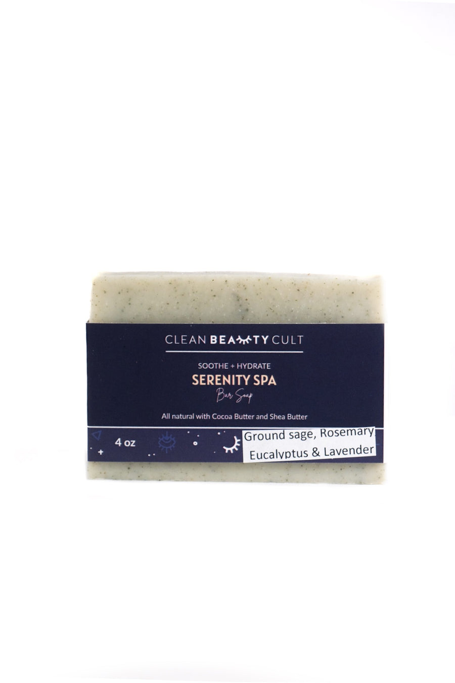 Exfoliating Serenity Spa Bar Soap by Clean Beauty Cult