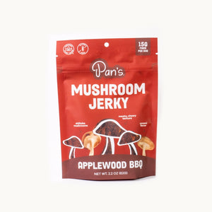 Applewood BBQ Mushroom Jerky by Pan's Mushroom Jerky