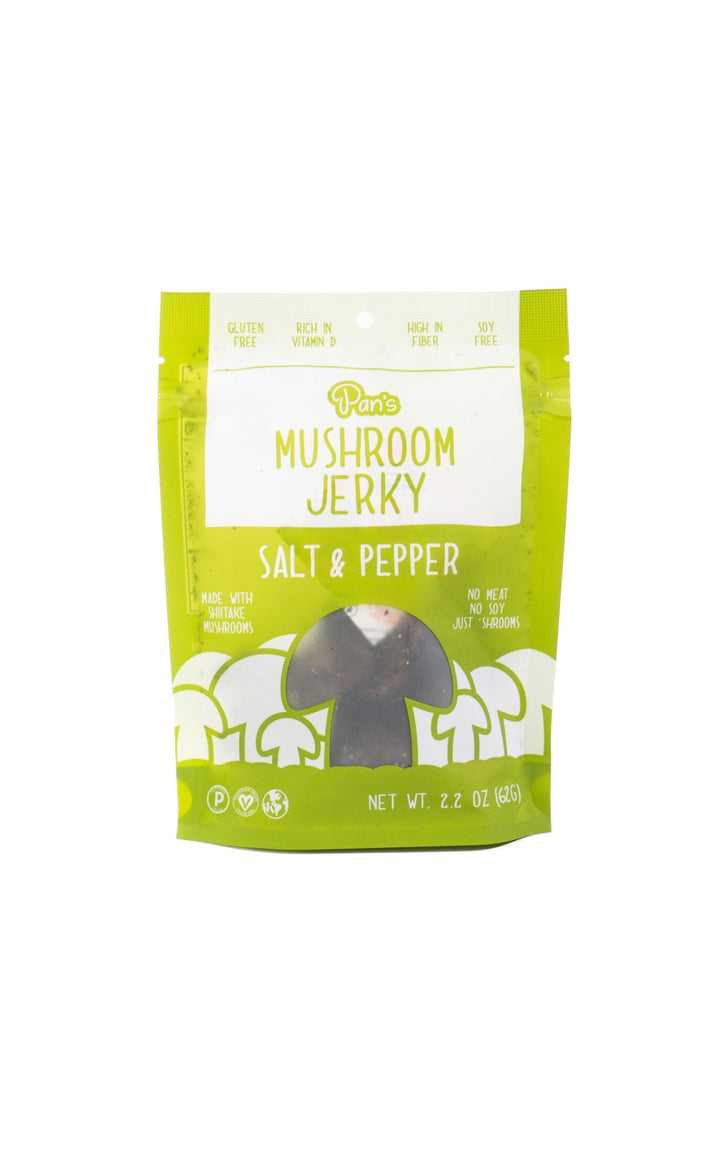 Salt & Pepper Mushroom Jerky by Pan's Mushroom Jerky