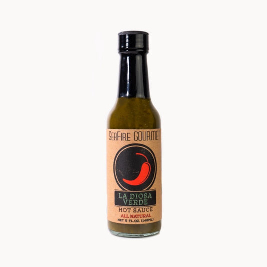 La Diosa Verde Hot Sauce by SeaFire Gourmet